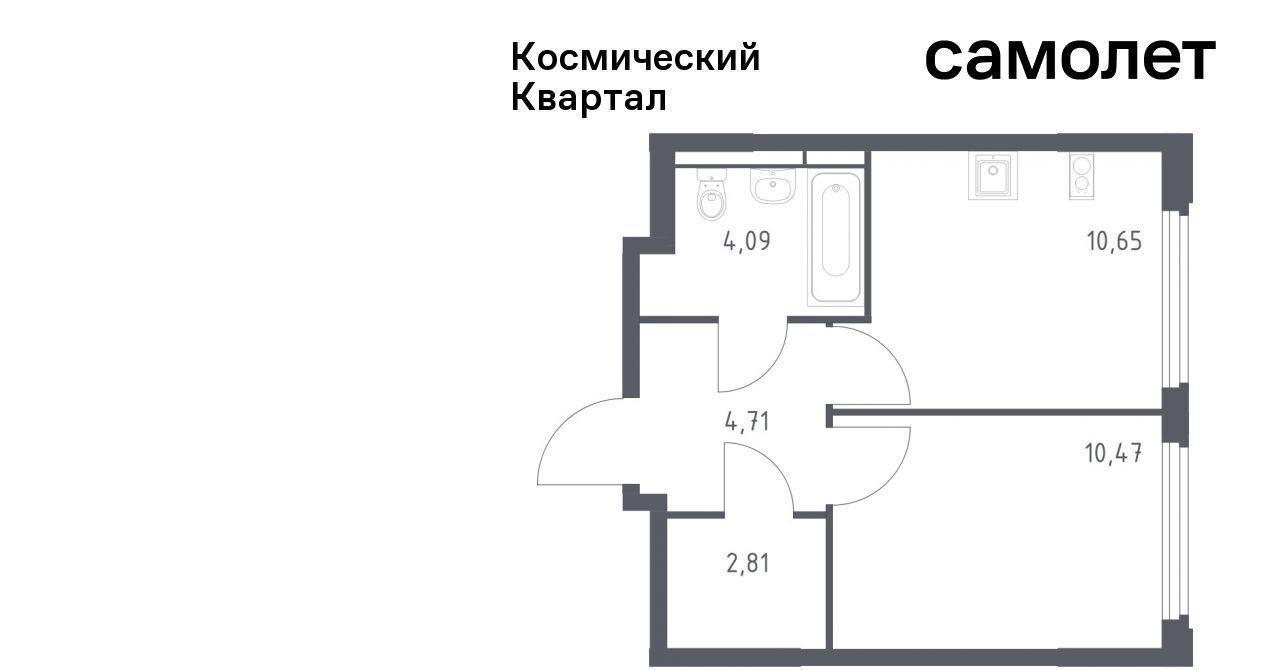 квартира г Королев мкр Юбилейный Щёлковская фото 1