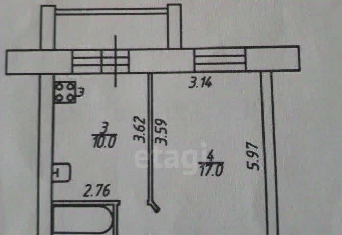 квартира г Вологда ул Гагарина 14 фото 1