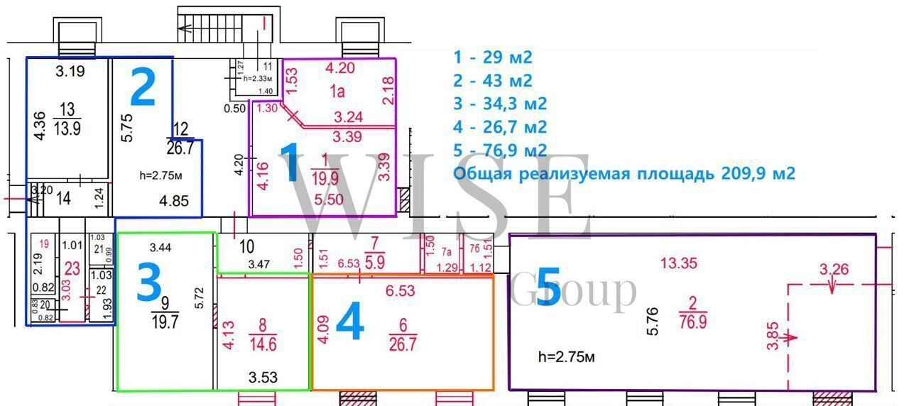 свободного назначения г Москва метро Шелепиха проезд Мукомольный 5к/1 фото 7