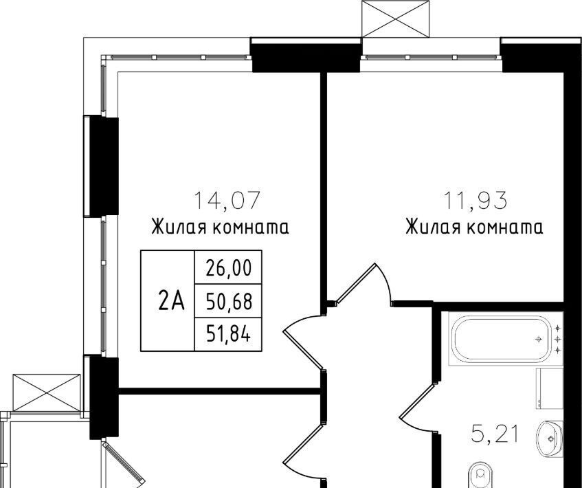 квартира г Казань р-н Авиастроительный ул Михаила Миля ЖК «‎Династия» Северный Вокзал фото 1