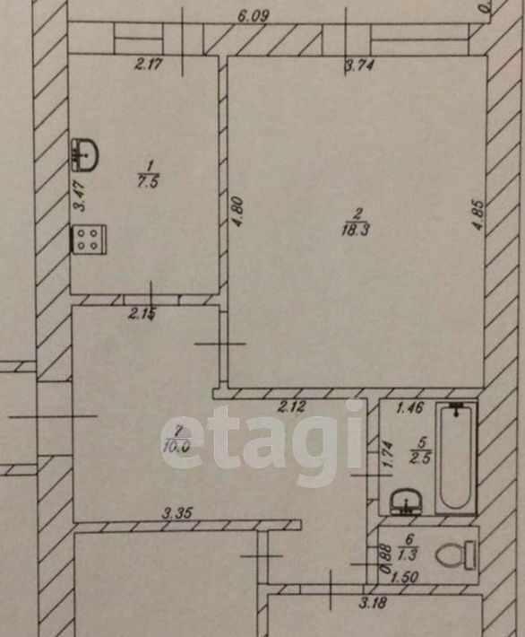 квартира р-н Анапский г Анапа Владимирская ул., 160к 4 фото 2