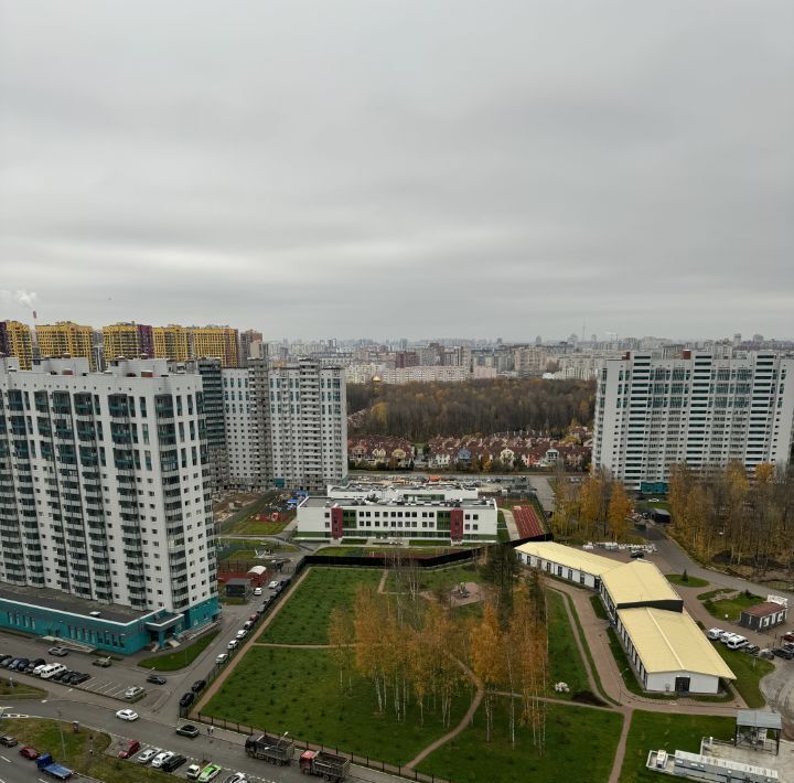 квартира г Санкт-Петербург метро Комендантский Проспект ул Плесецкая 10 ЖК «Полис на Комендантском» округ Юнтолово фото 9