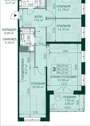 метро Новочеркасская ул Магнитогорская 5к/3 ЖК Magnifika Residence округ Большая Охта фото