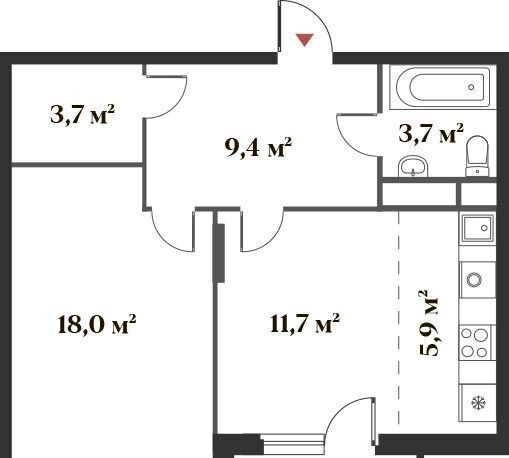 квартира г Красногорск мкр Опалиха ул Новая Московская 49 корп. 2 фото 1