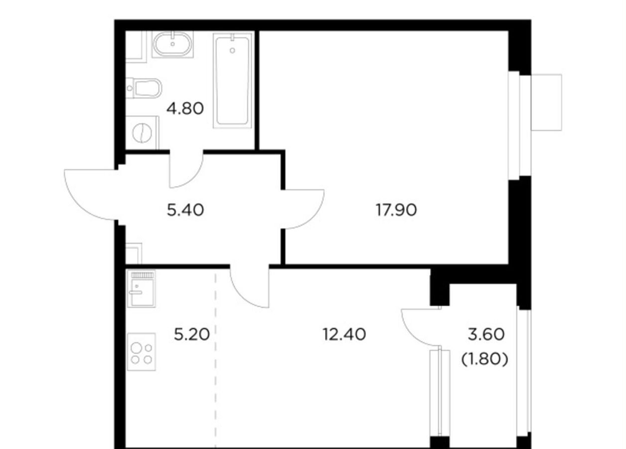 квартира г Мытищи ул разведчика Абеля 39 фото 1