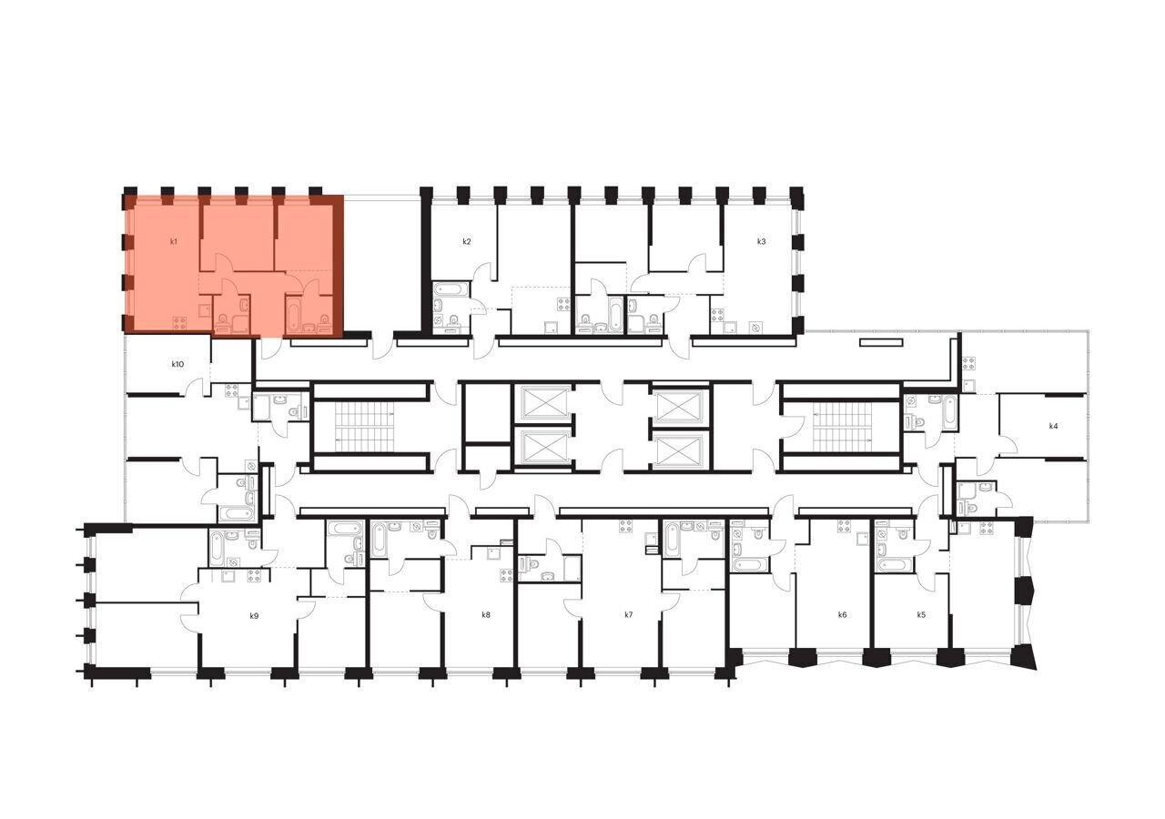 квартира г Москва ул Ижорская Грачёвская, з/у 6/6, корп. 1. 4 фото 2