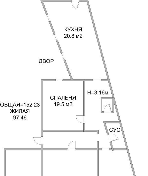 квартира г Санкт-Петербург метро Спортивная пр-кт Добролюбова 21 фото 9