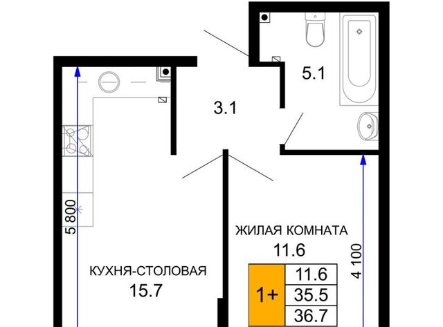 р-н Прикубанский ЖК «Дыхание» фото
