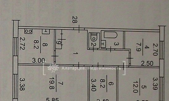 квартира г Томск р-н Советский ул Сибирская 102 фото 1