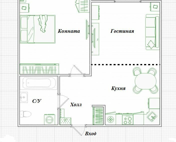 квартира г Люберцы микрорайон Зенино ул Дружбы 1к/2 ЖК Самолёт, Некрасовка фото 3