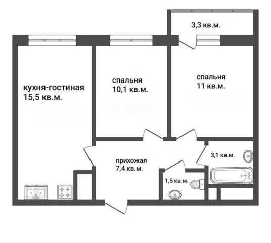 р-н Прикубанский дом 55к/6 фото