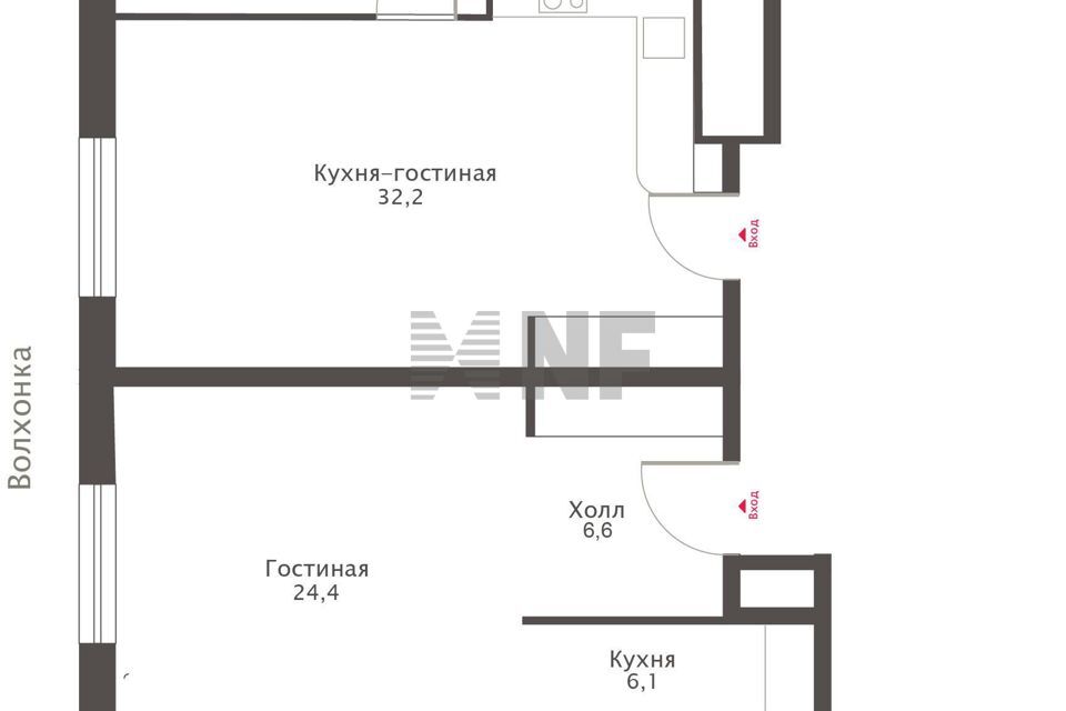 квартира г Москва наб Пречистенская 43 Центральный административный округ фото 2