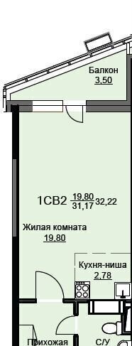 квартира городской округ Щёлково мкр. Соболевка, ул. Новая Фабрика, д. 7 фото 1