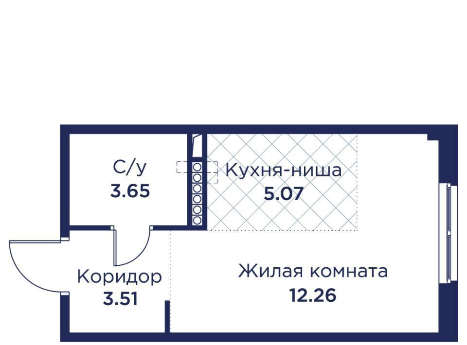 квартира г Кронштадт дор Цитадельская Беговая фото 2