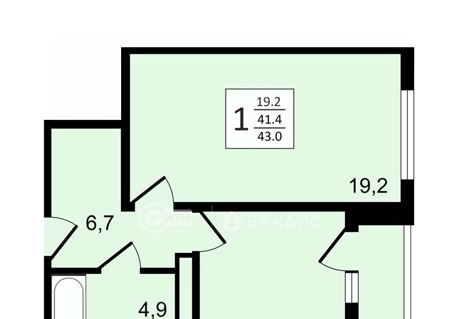 квартира г Воронеж р-н Коминтерновский пр-кт Московский 179/14 ЖК «Задонье» фото 1