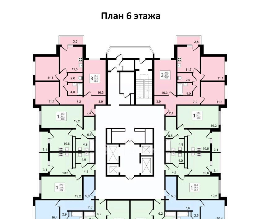 квартира г Воронеж р-н Коминтерновский пр-кт Московский 179/14 фото 26