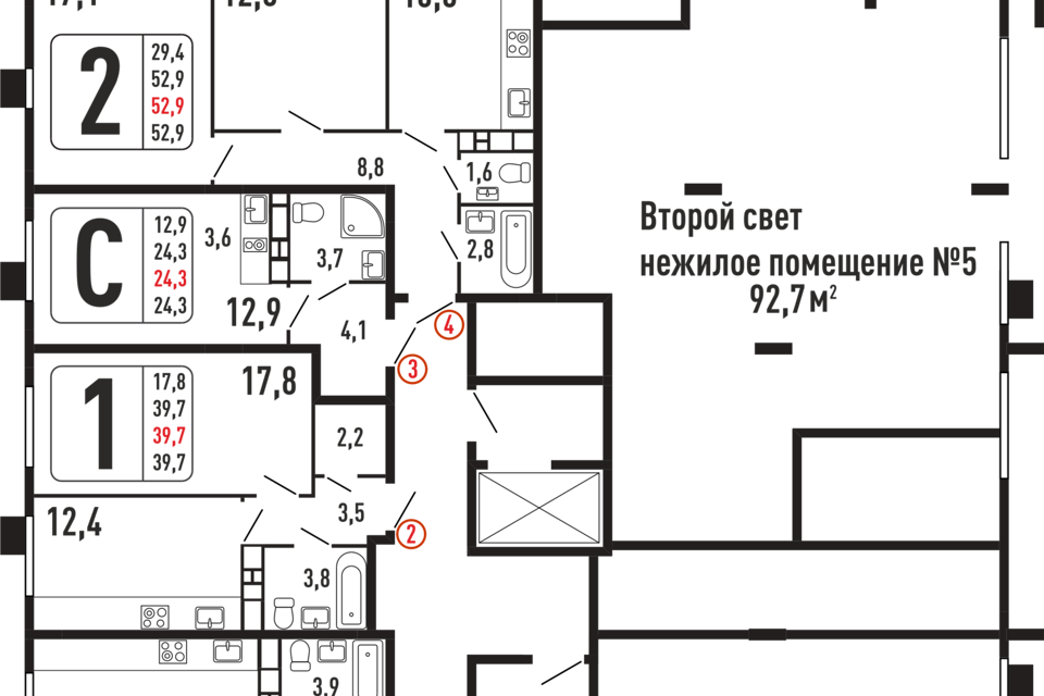 квартира г Химки ул Фрунзе 30 Химки городской округ фото 2