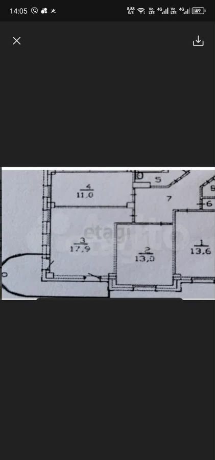 квартира г Нефтеюганск 6-й мкр-н, 7, Тюменская обл. фото 29