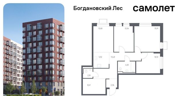 Богдановский Лес жилой комплекс, 7. 2, Зябликово фото