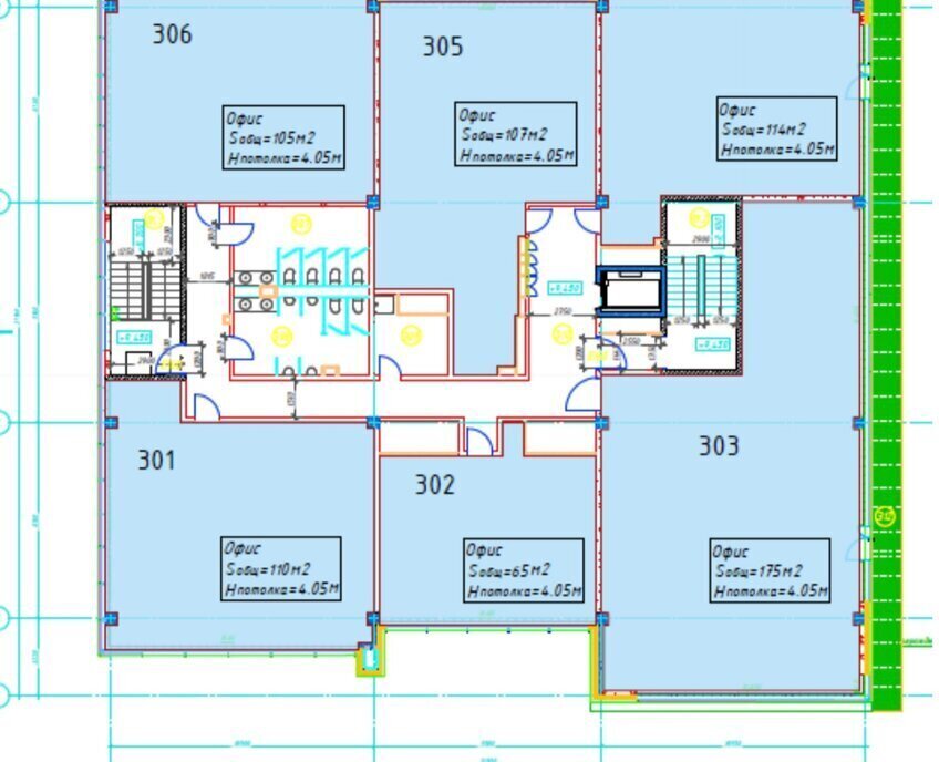 офис г Москва метро Технопарк пр-кт Андропова 2с/2 11к фото 13