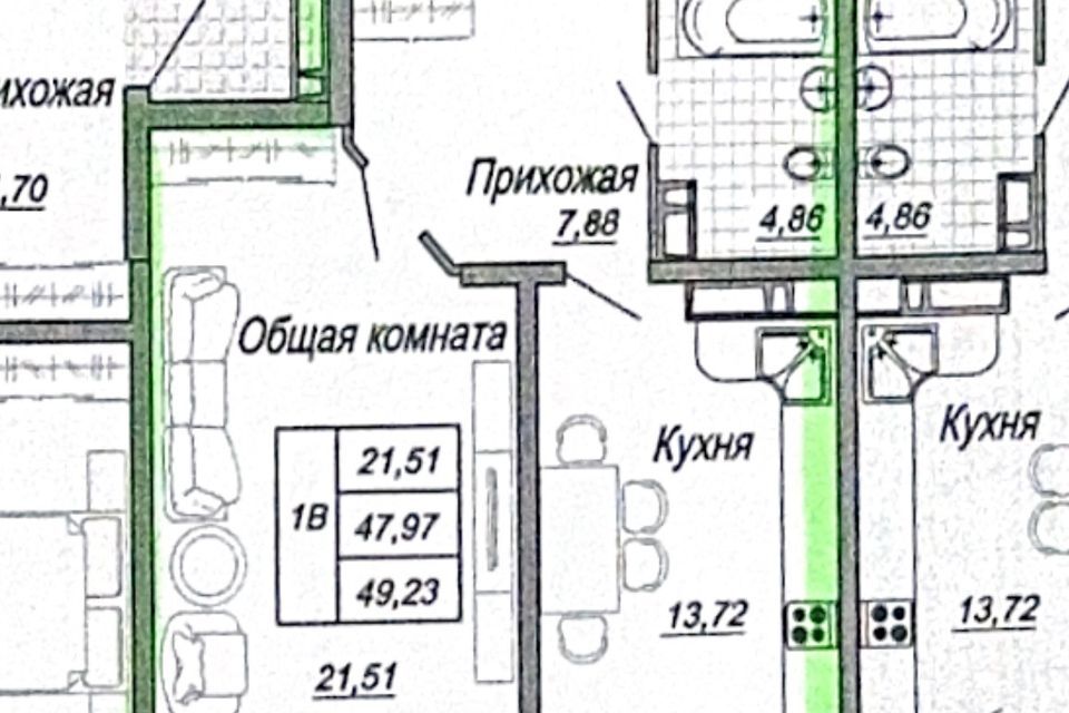 квартира г Краснодар р-н Западный ул Морская 43 муниципальное образование Краснодар фото 2