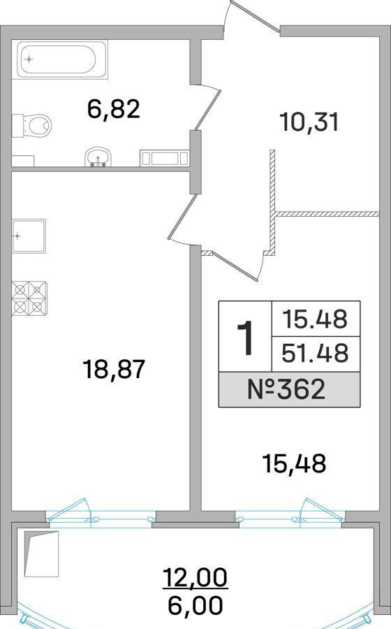 квартира г Королев ул Калинина 11 Дом‐Мегалит в Королёве фото 1