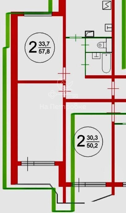 квартира г Москва метро Коньково ул Островитянова 25к/1 фото 18