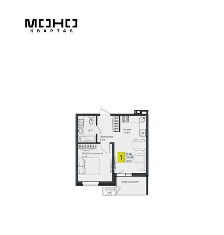 п Березовый р-н Прикубанский ЖК «Молодежный-2» фото