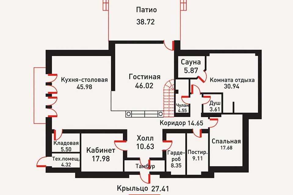 дом городской округ Красногорск д Тимошкино 105 фото 5