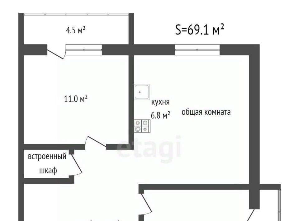 квартира г Белокуриха ул Соболева 22 фото 7