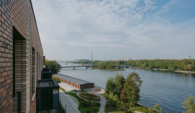 квартира г Санкт-Петербург метро Чкаловская пр-кт Петровский 1 корп. 2, д. 9 фото 4