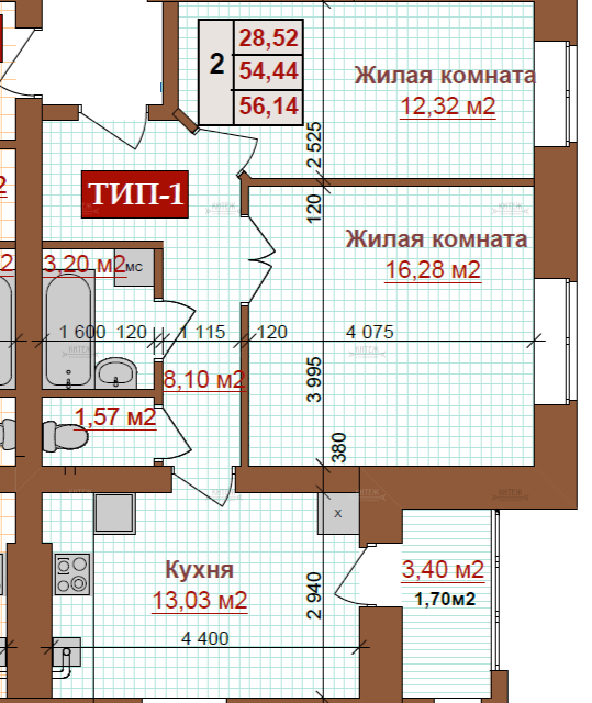 квартира г Калуга ул Заречная 113 Калуга городской округ фото 8