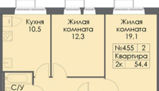 квартира городской округ Ленинский рп Дрожжино ул Южная 1 Бутово парк 2 Бульвар Дмитрия Донского фото 24