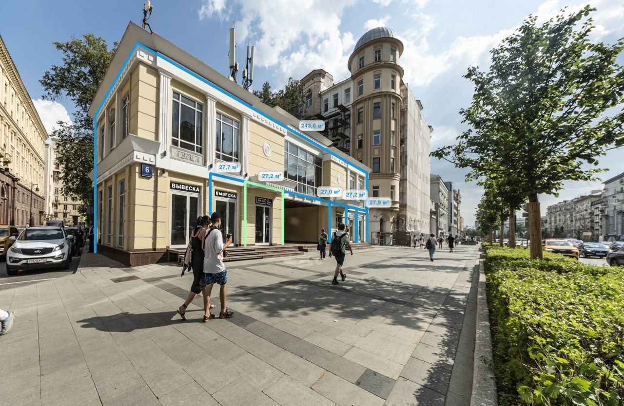 торговое помещение г Москва метро Маяковская ул Большая Садовая 6с/2 муниципальный округ Пресненский фото 3