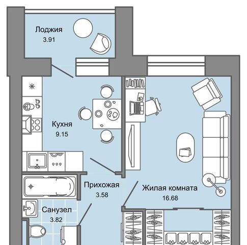 р-н Ленинский ул Дмитрия Козулева 2 ЖК ZNAK корп. 4 фото