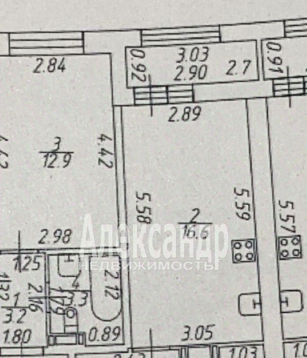 квартира р-н Всеволожский г Мурино пр-кт Авиаторов Балтики 25 ЖК «Авиатор» Девяткино фото 21