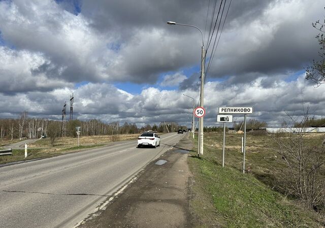 земля городской округ Чехов д Репниково ул Солнечная 9768 км, Чехов, Симферопольское шоссе фото