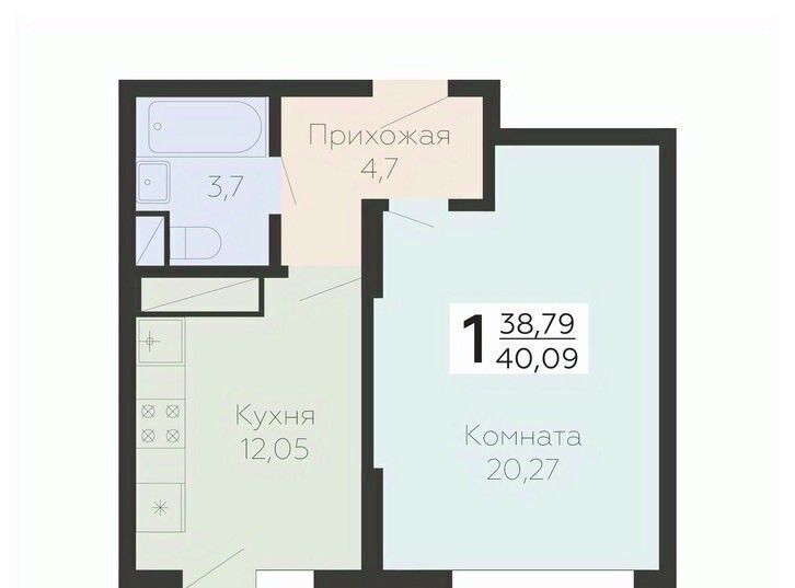 квартира г Подольск микрорайон Красная Горка ул Садовая 3к/1 Силикатная фото 1