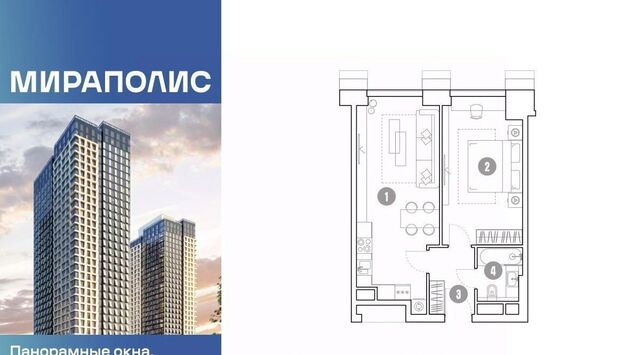 метро Ростокино квартал «МИРАПОЛИС» муниципальный округ Ярославский фото