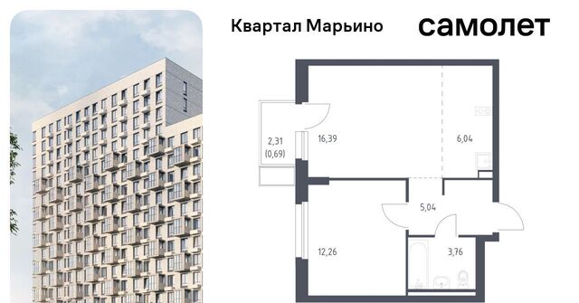 Филатов Луг, № 176 кв-л, Квартал Марьино жилой комплекс, к 2 фото