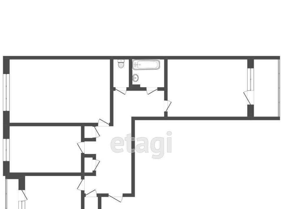 квартира г Тверь р-н Московский ул Можайского 71 фото 2