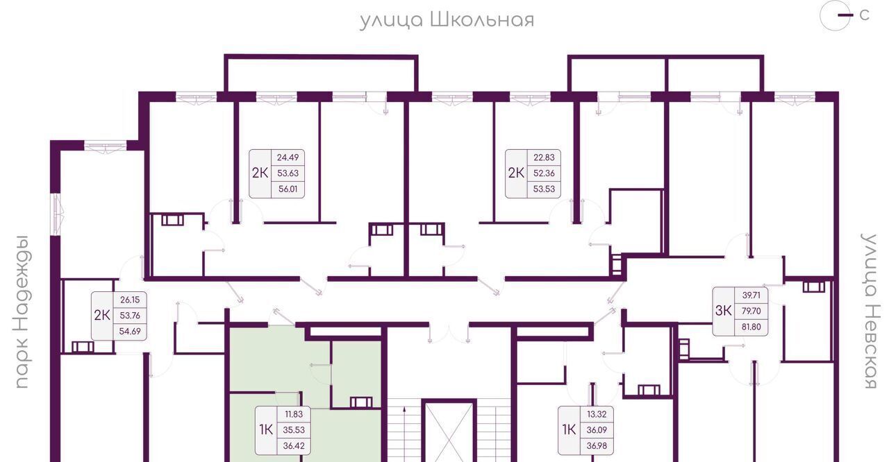 квартира р-н Всеволожский п Дубровка ул Школьная Дубровское городское поселение фото 3