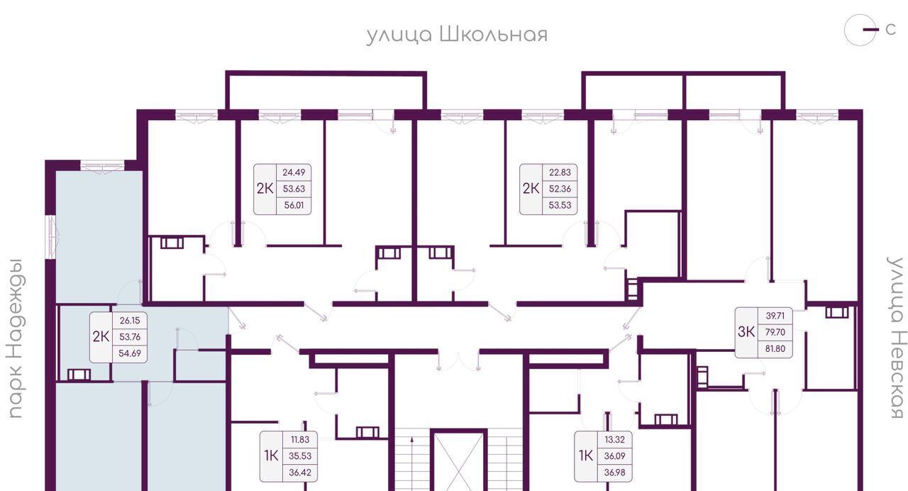 квартира р-н Всеволожский п Дубровка ул Школьная Дубровское городское поселение фото 2