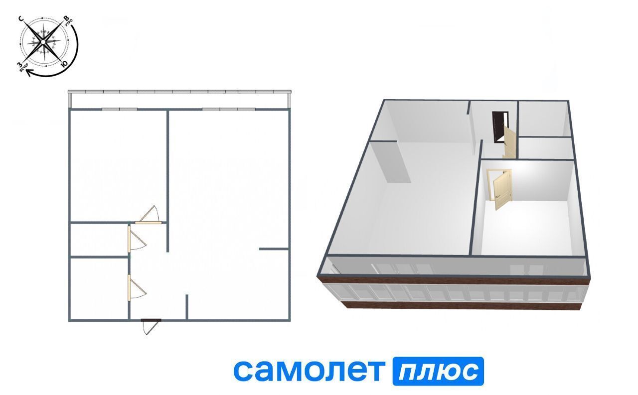 квартира г Кемерово р-н Рудничный ул Серебряный бор 24к/3 Кемеровская обл. - Кузбасс фото 2