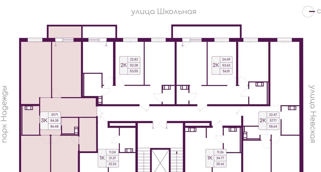 квартира р-н Всеволожский п Дубровка ул Школьная Дубровское городское поселение фото 2