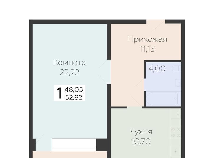 квартира г Самара п Мехзавод кв-л 3-й 8 р-н Красноглинский Юнгородок Мехзавод фото 1