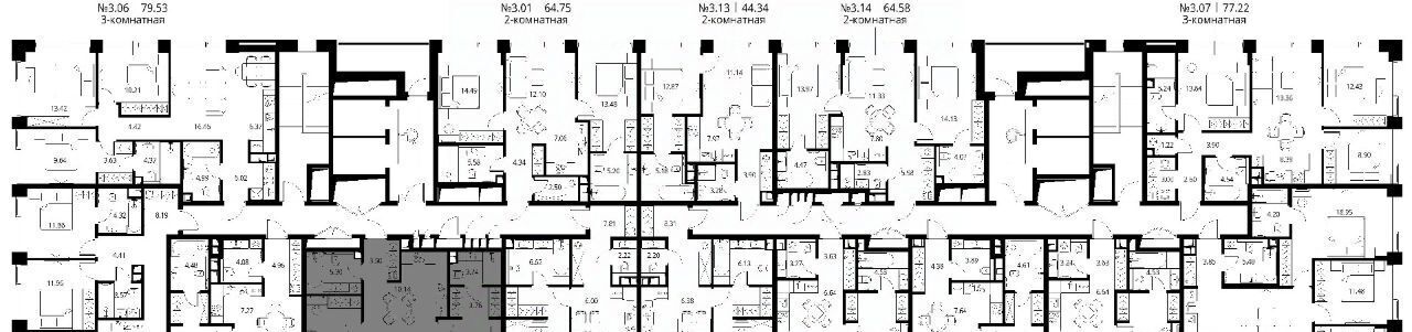 квартира г Москва метро Трикотажная ш Волоколамское 95/1к 3 ЖК City Bay муниципальный округ Покровское-Стрешнево фото 2