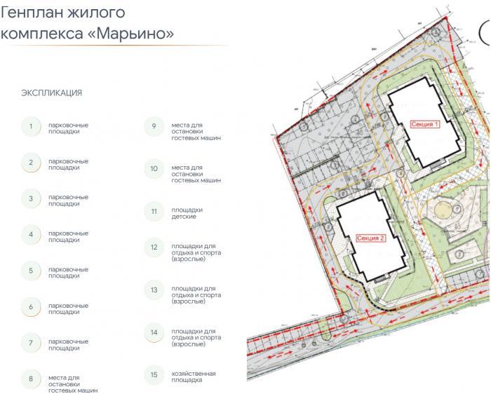 квартира г Симферополь р-н Киевский ул Генерала Родионова 11а ЖК Марьино фото 9