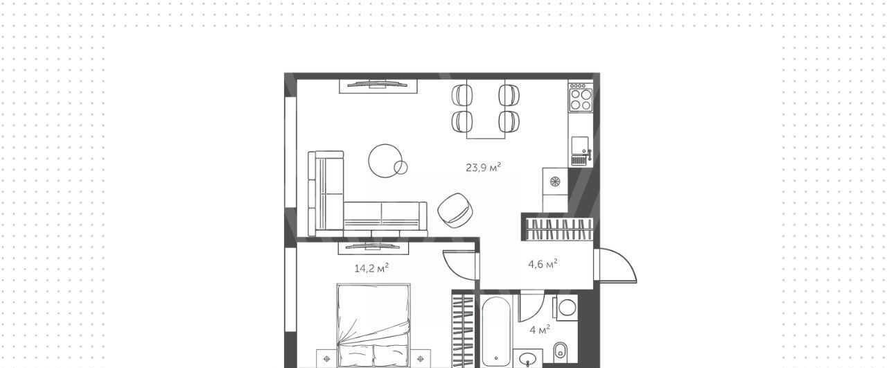 квартира г Москва Давыдково ул Гжатская 5к/4 фото 2