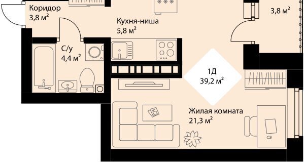 р-н Орджоникидзевский Уральская пр-кт Космонавтов 3 ЖК Веер Парк фото